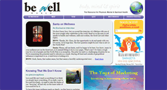 Desktop Screenshot of bewellworld.com